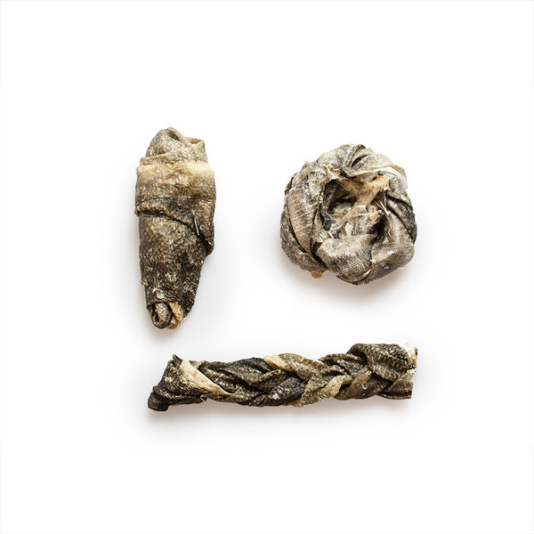 Gryzaki ze skóry dorsza